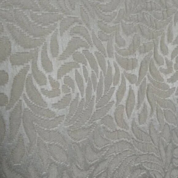 Vintage 70's Cream Brocade Swing Jacket & Midi Skirt Retro 50's Inspired Sz M - Picture 6 of 6